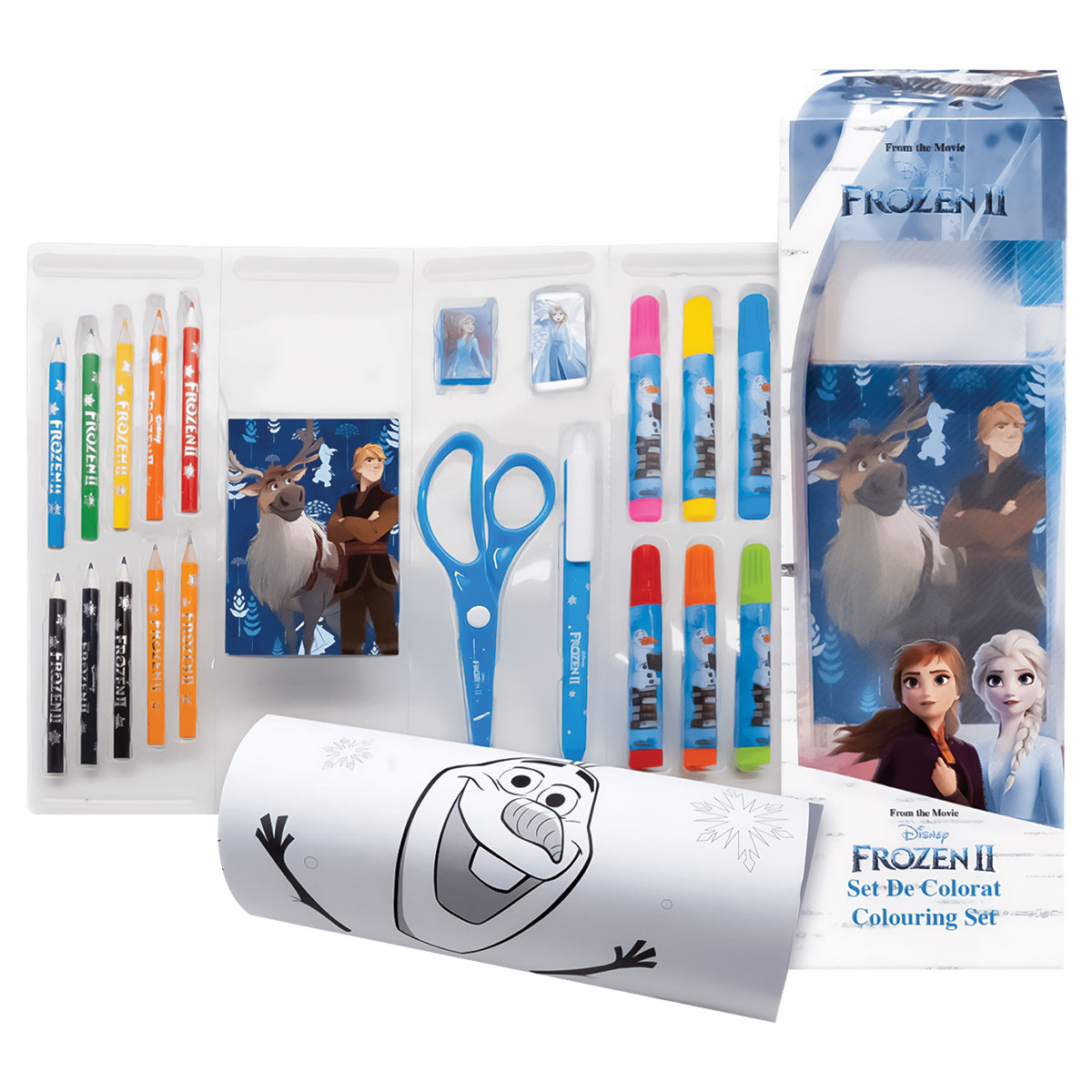 FROZEN2-Set de Actividades em Caixa-26 peças