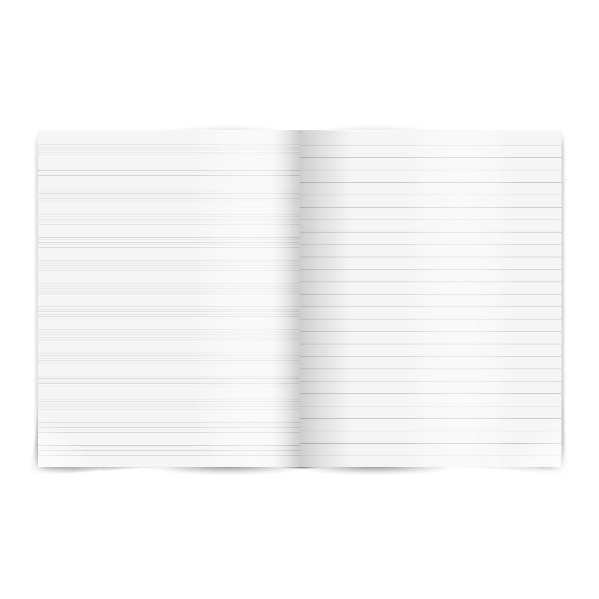 Mitos - Caderno A5 agrafado musica 20 folhas 60gr