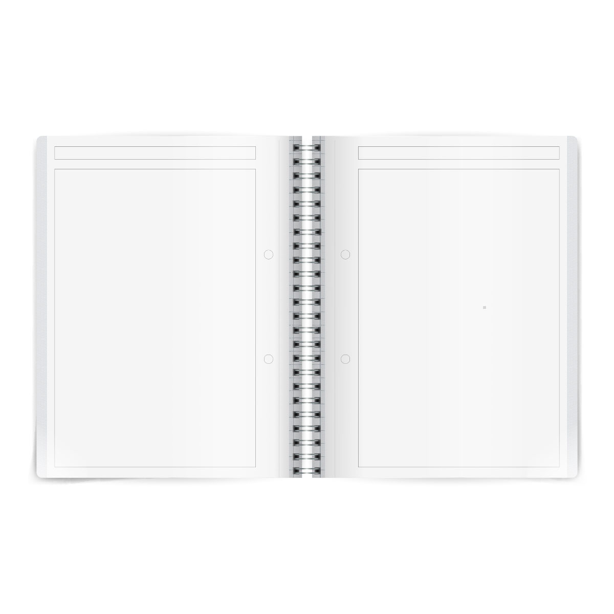 Mitos-Caderno A5 PP liso espiral 120 folhas 70gr