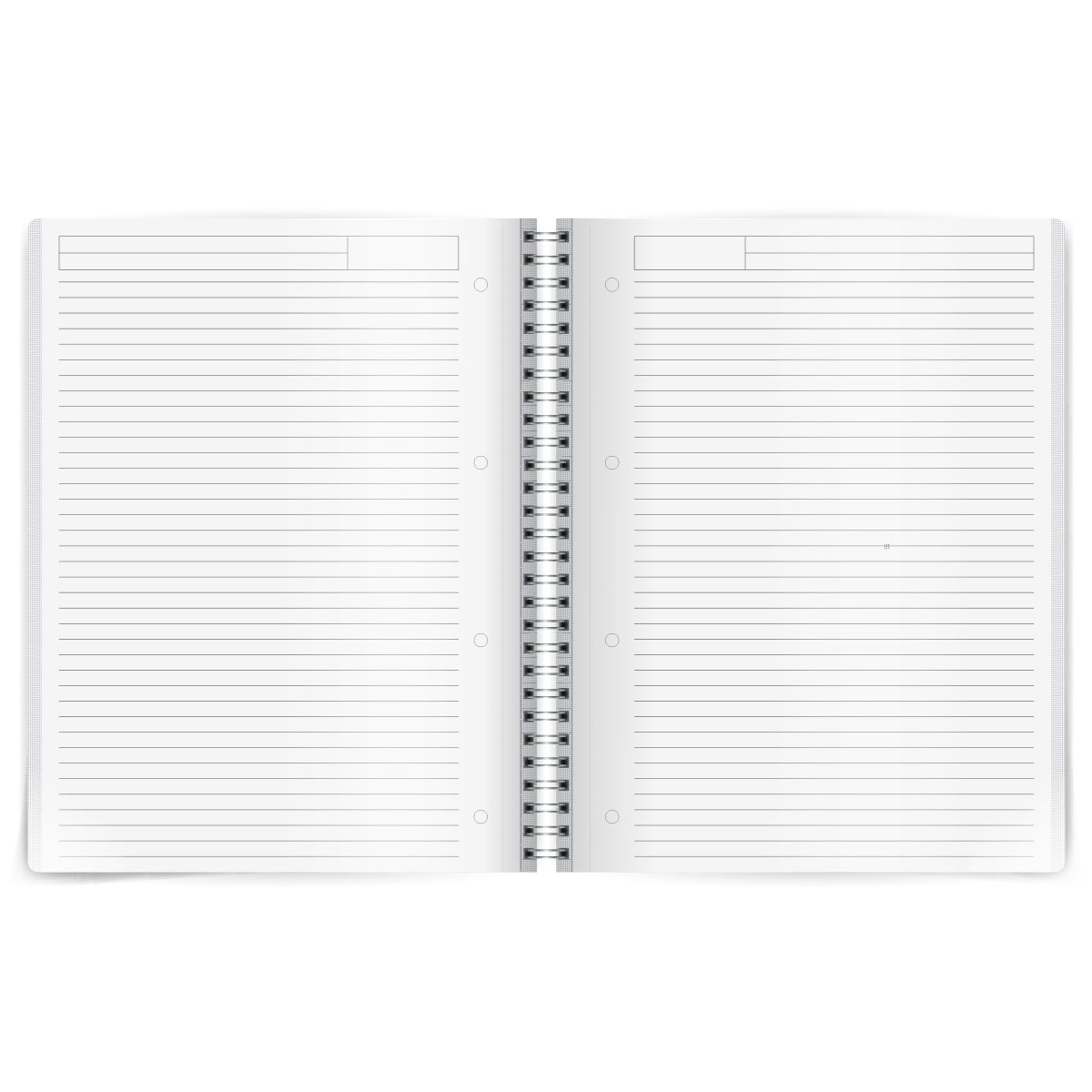Mitos-Caderno A4 PP linhas espiral 120 folhas 70gr