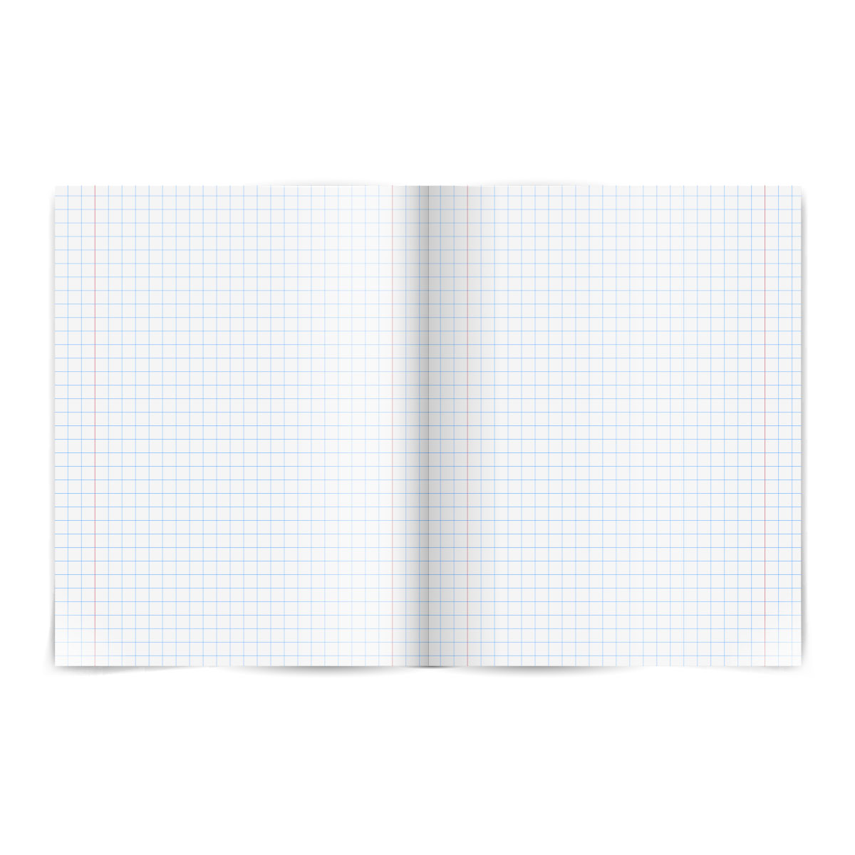 MITOS-Caderno A5 agrafado quadric.48f 80g capa PP preta