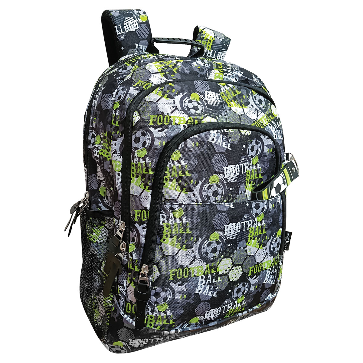 MITOS-FTB-Mochila Grande c/ 3 fechos 29x43x13cm
