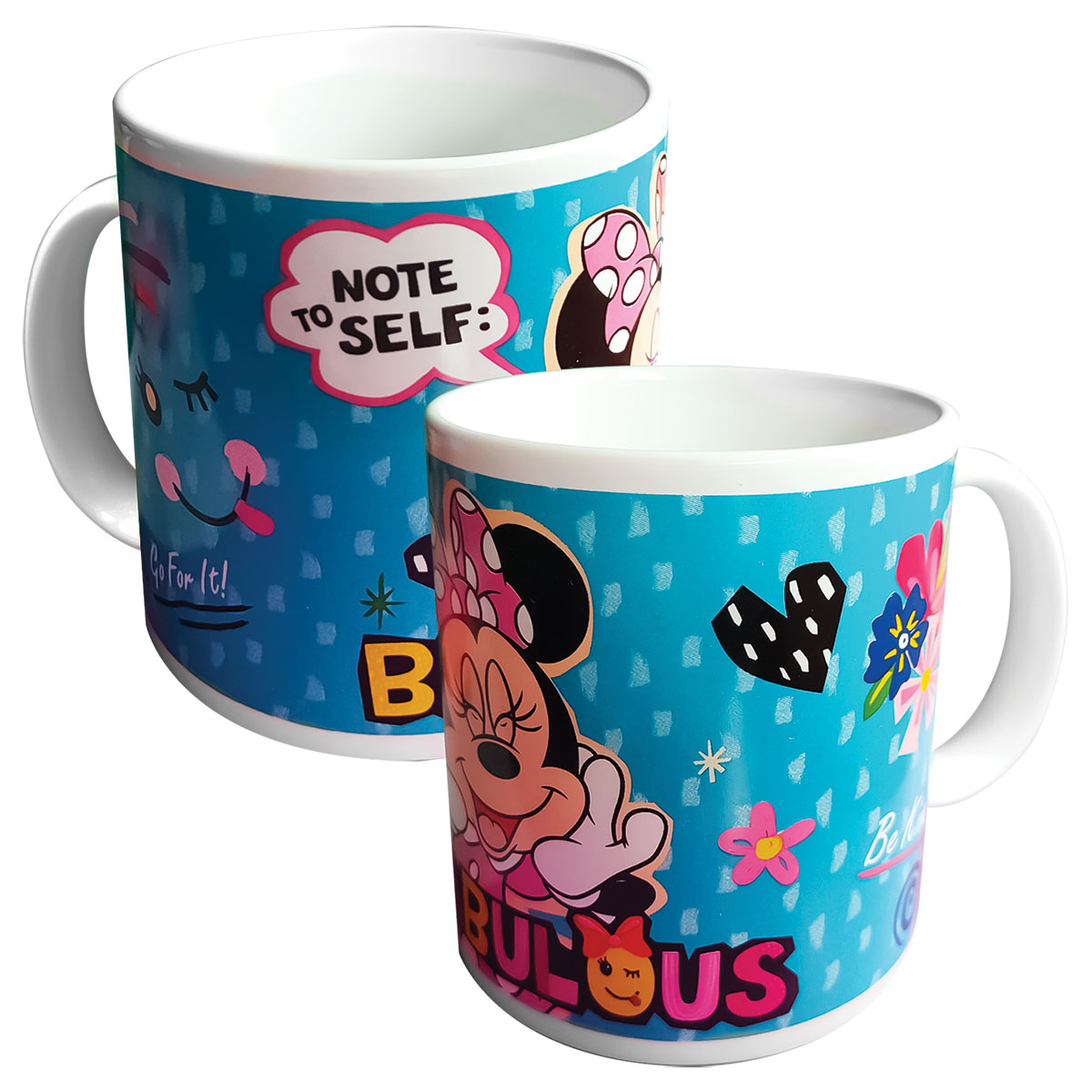 Minnie-Caneca de Cerâmica 11oz em Caixa Presente