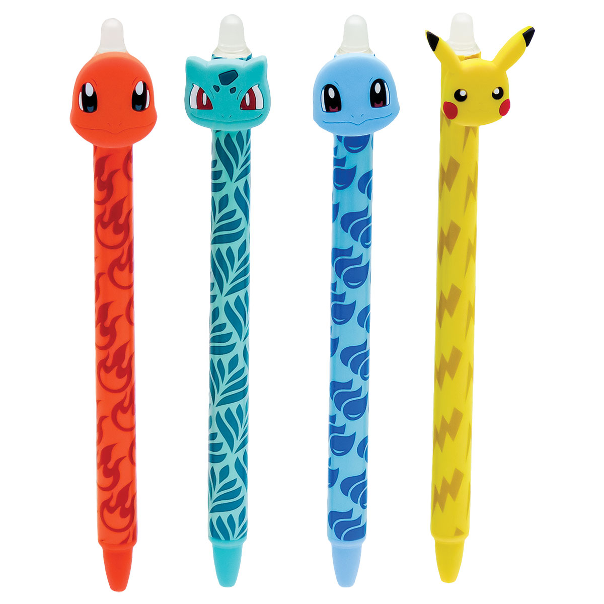 POKEMON-Esferográfica Gel Apagável-4 Designs POKEMON-Esferográfica Gel Apagável-4 Designs