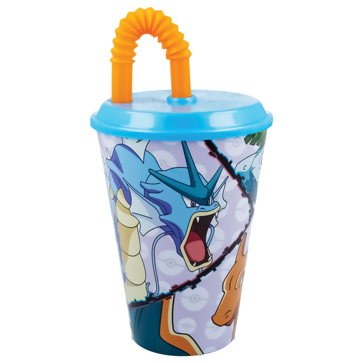 POKEMON-Copo Reutilizável PP com Palhinha 430ml POKEMON-Copo Reutilizável PP com Palhinha 430ml