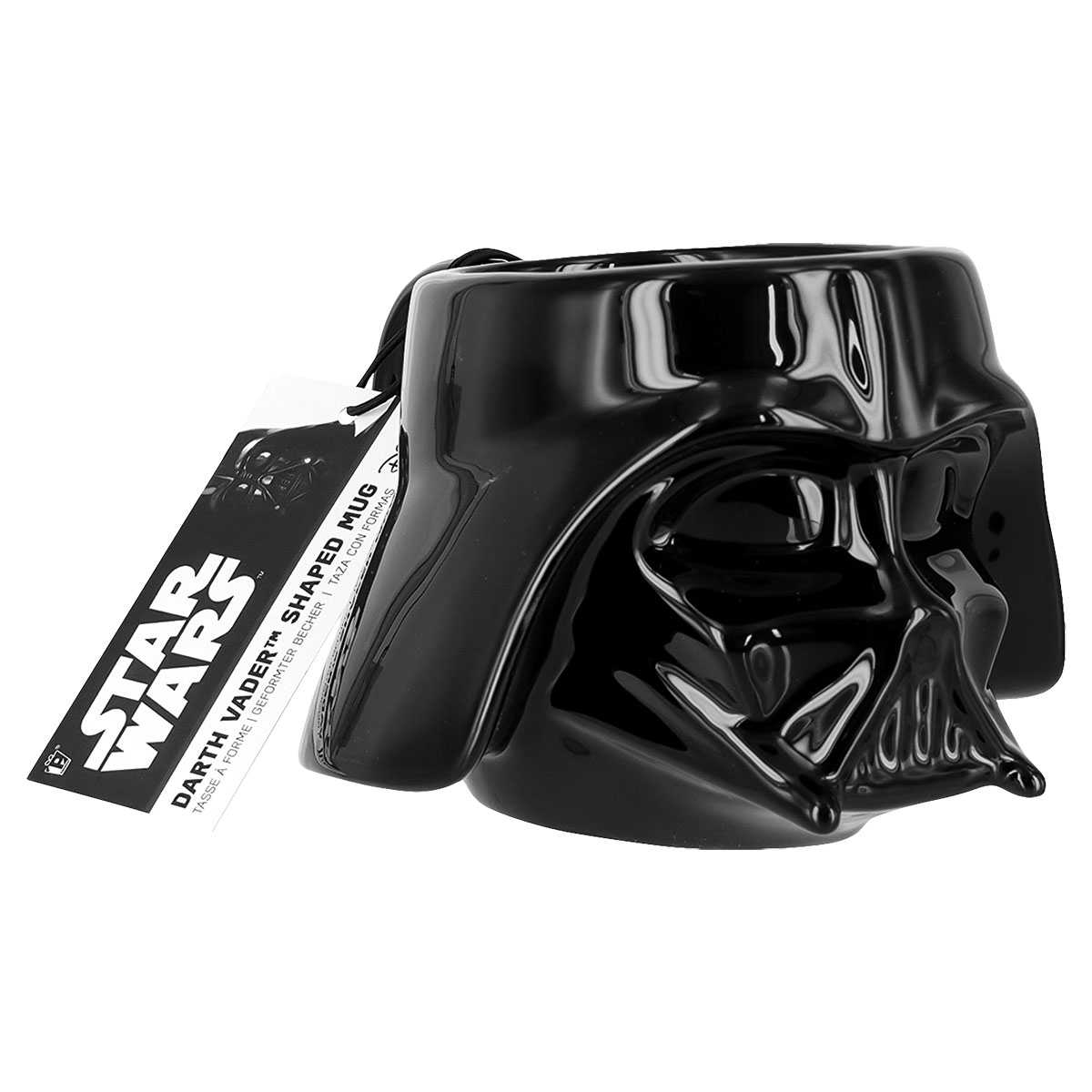 STAR WARS-DARTH VADER-Caneca Cerâmica Temática-3D-15x11x10cm