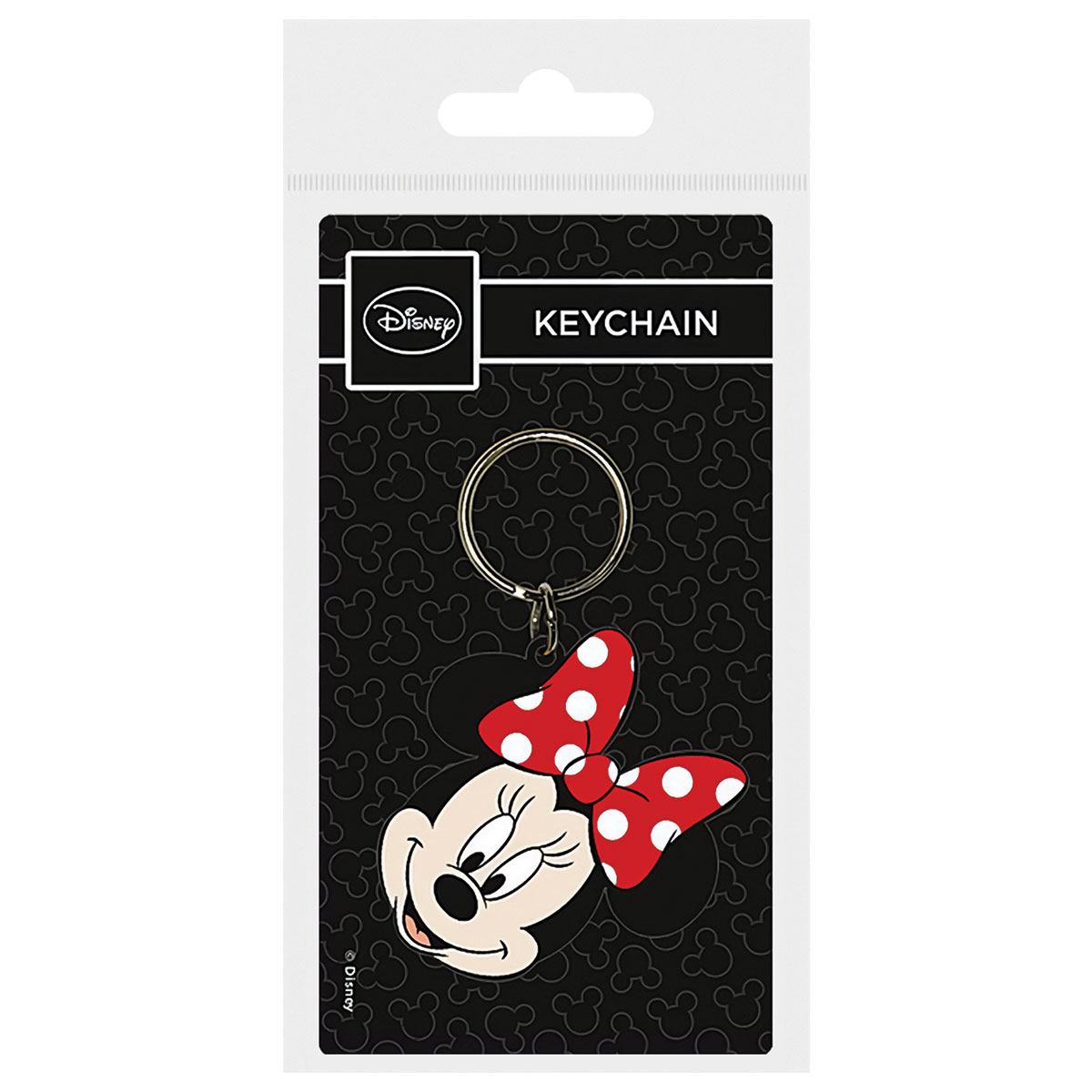 MINNIE-BOW-Porta-Chaves de Borracha
