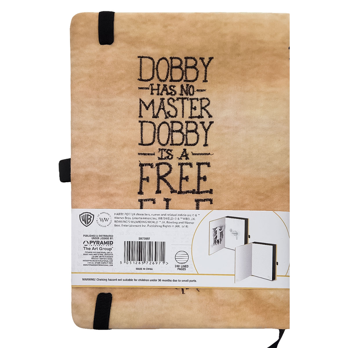 Harry Potter-Caderno de Notas A5 premium-Dobby