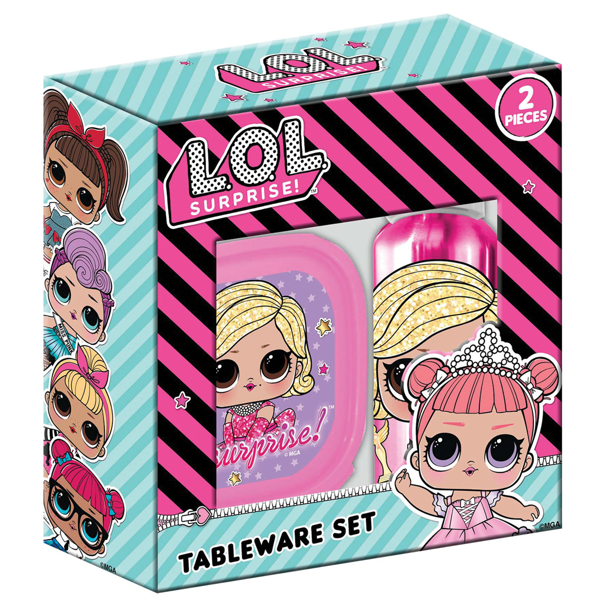LOL-Set c/ Cantil de Aluminio 400ml+Merendeira