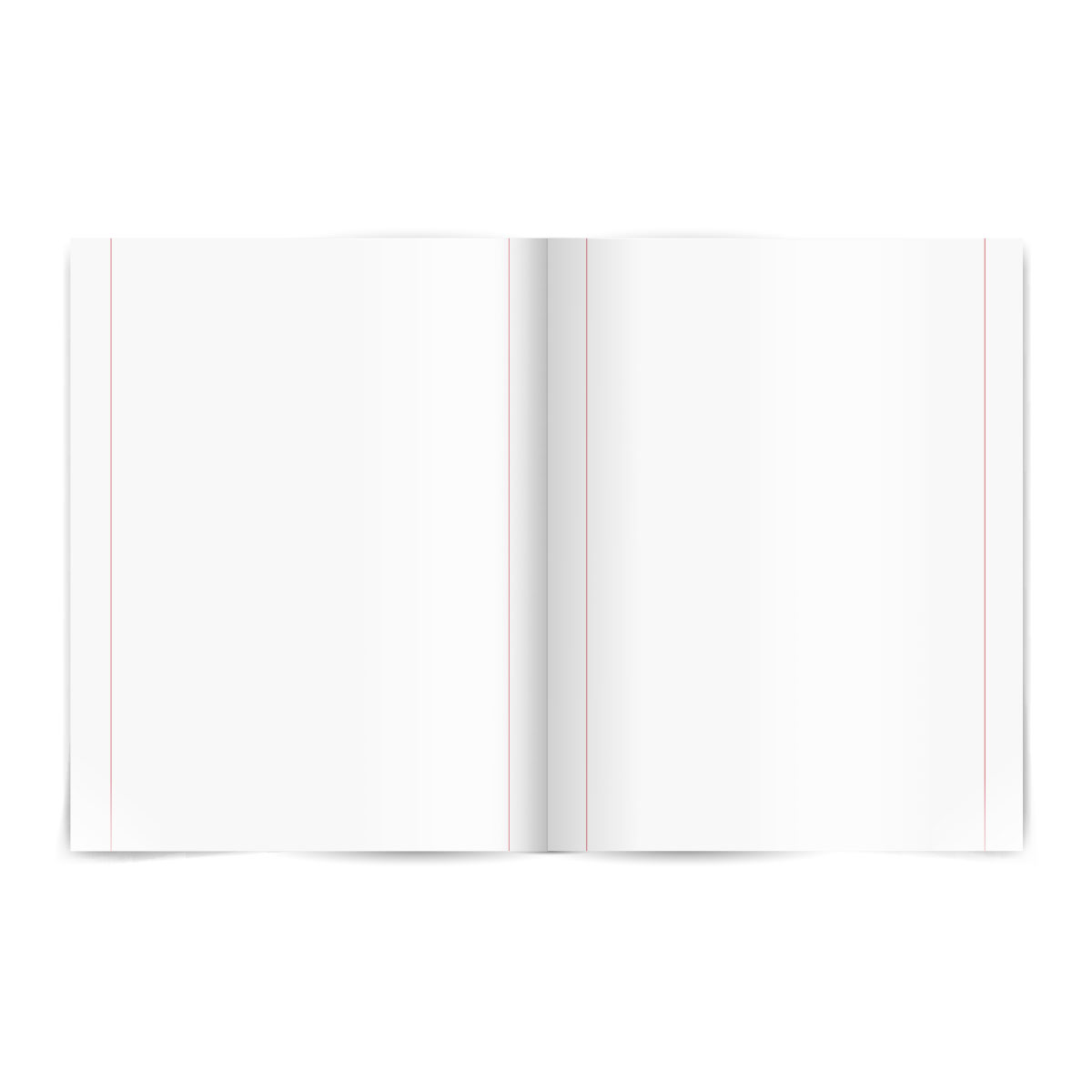 MITOS-Caderno A5 agrafado liso 48f 80g capa PP preta
