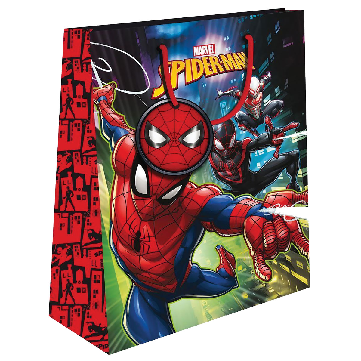 SPIDER-MAN-Saco Prenda-Grande-33x45x10cm-2 Designs