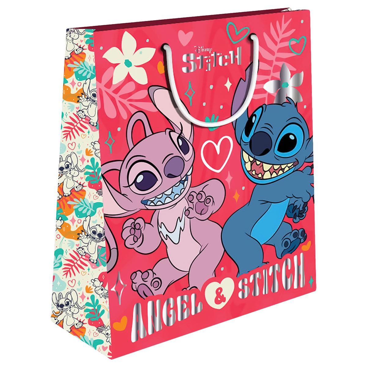 STITCH-Saco Prenda c/ Realce-Pequeno-18x23x11cm-2 Designs