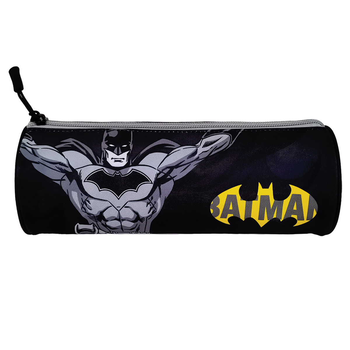 BATMAN-LOGO BLACK-Estojo cilindrico 22x8x8cm