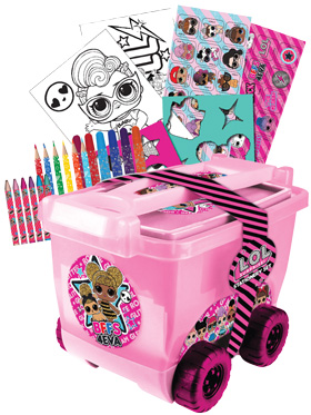 LOL-Trolley com pega&carga-30.1X23.5X23cm