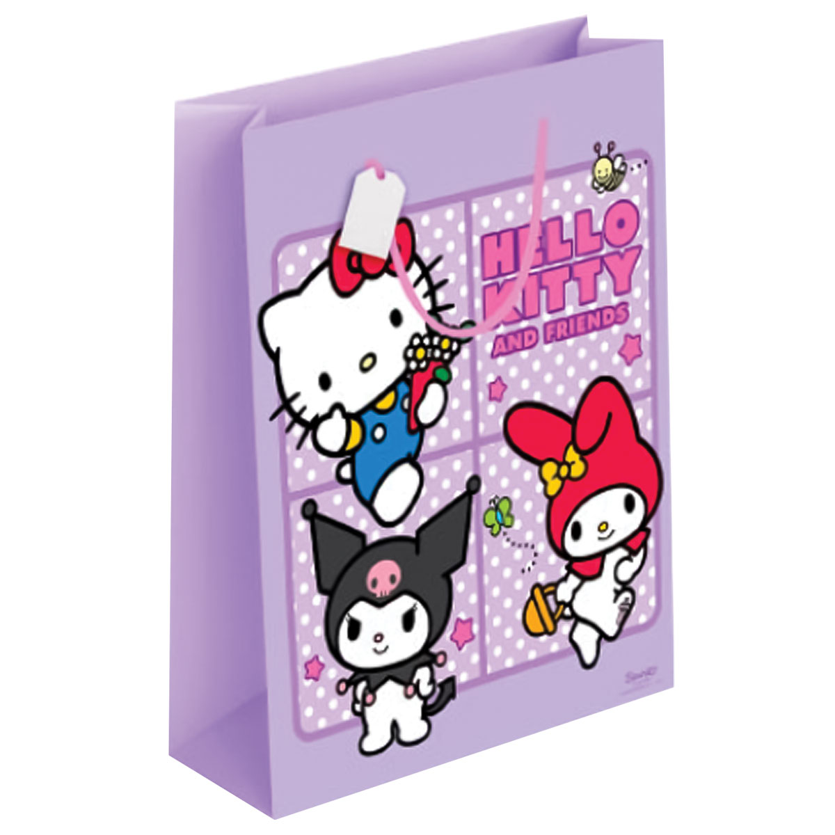 HELLO KITTY-FRIENDS-Saco Prenda-Grande-33x45x10cm