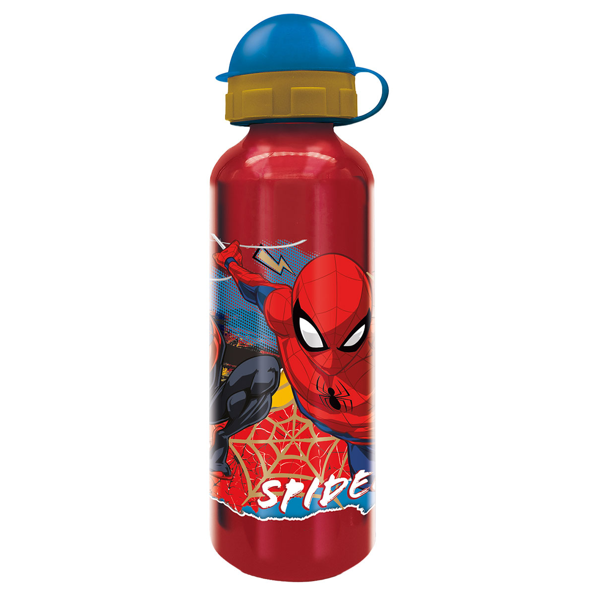 SPIDER-MAN-Cantil de Aluminio 530ml