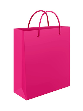 MITOS-Saco Prenda Cor Sólida-90/120g 22x31x10cm-Rosa-M