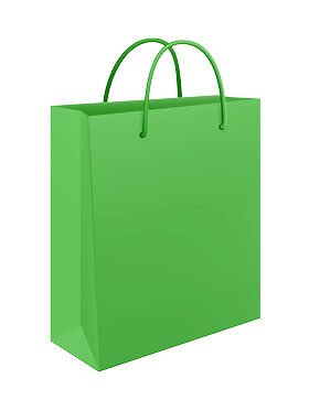 MITOS-Saco Prenda Cor Sólida-90/120g 22x31x10cm-Verde-M